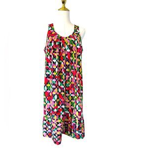 Tiana B. Vibrant Multicolor Sleeveless Dress 8